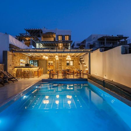 Mykonos Residence Villas & Suites Merchia Beach Eksteriør billede