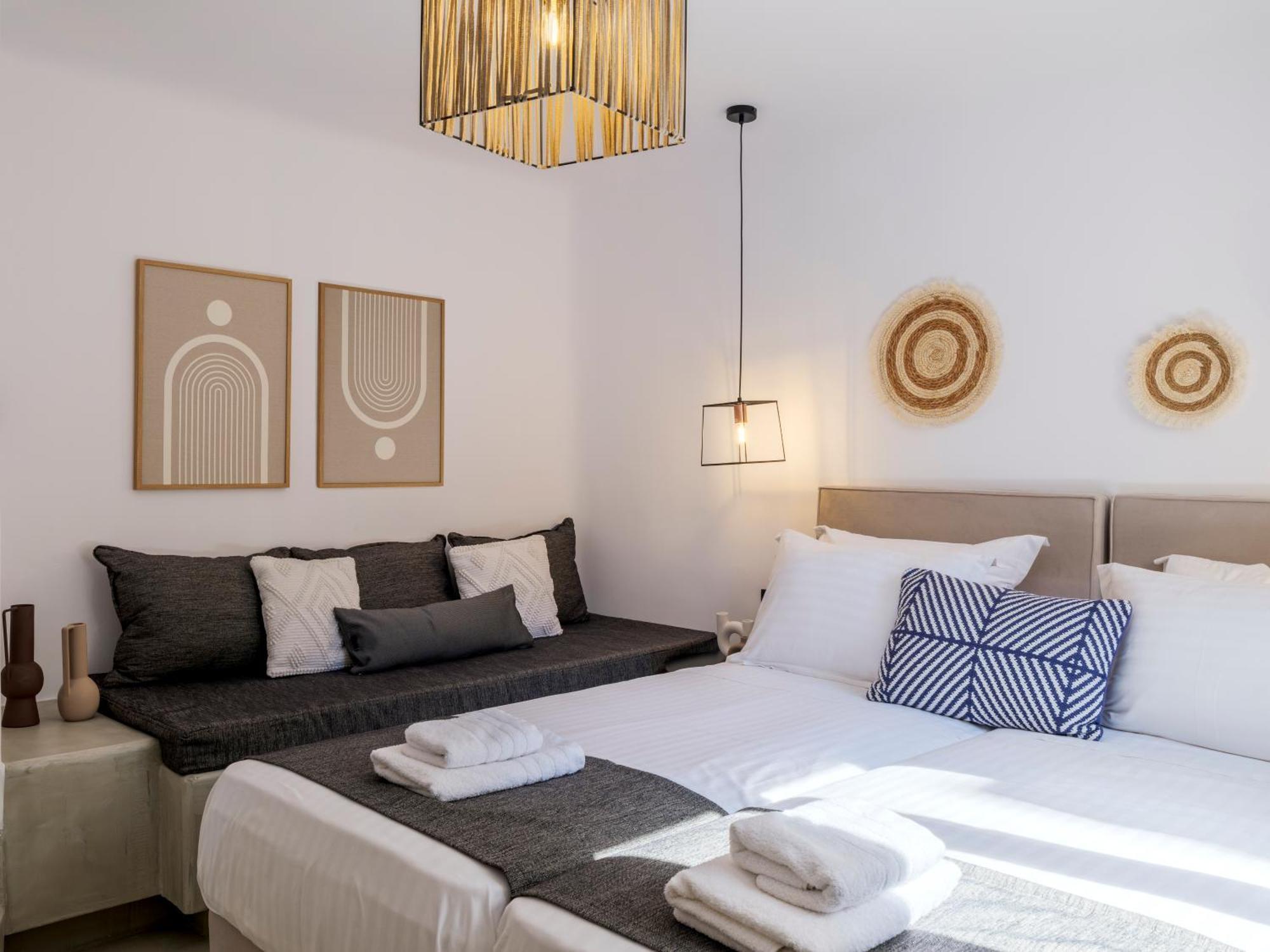 Mykonos Residence Villas & Suites Merchia Beach Eksteriør billede