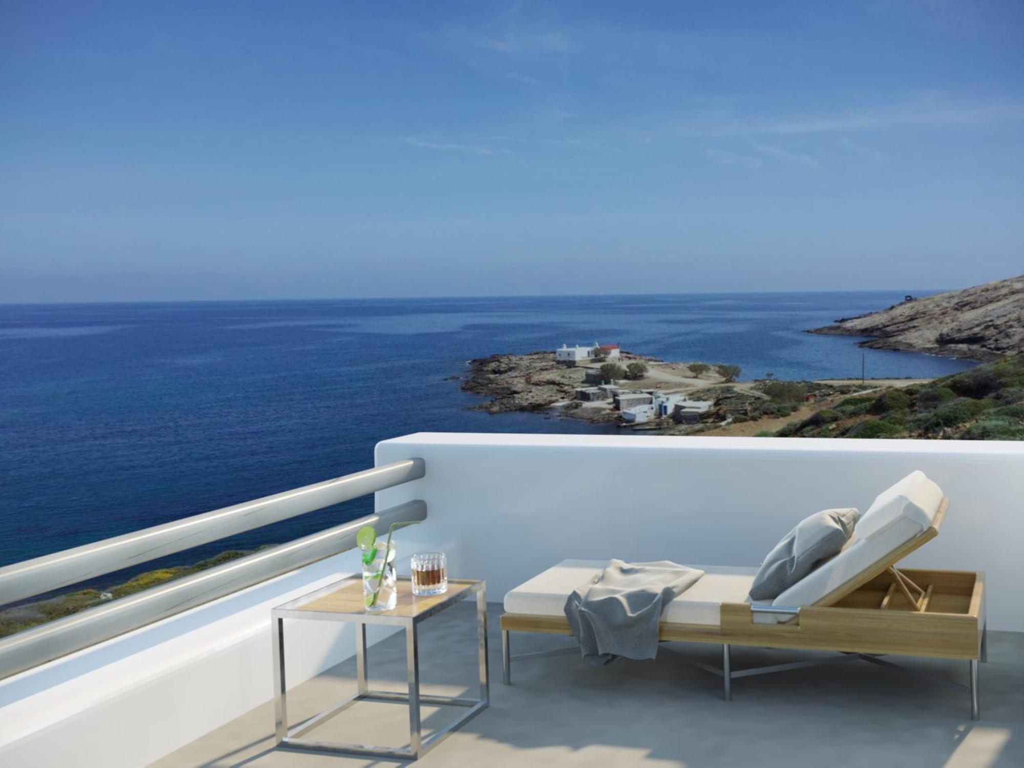 Mykonos Residence Villas & Suites Merchia Beach Eksteriør billede
