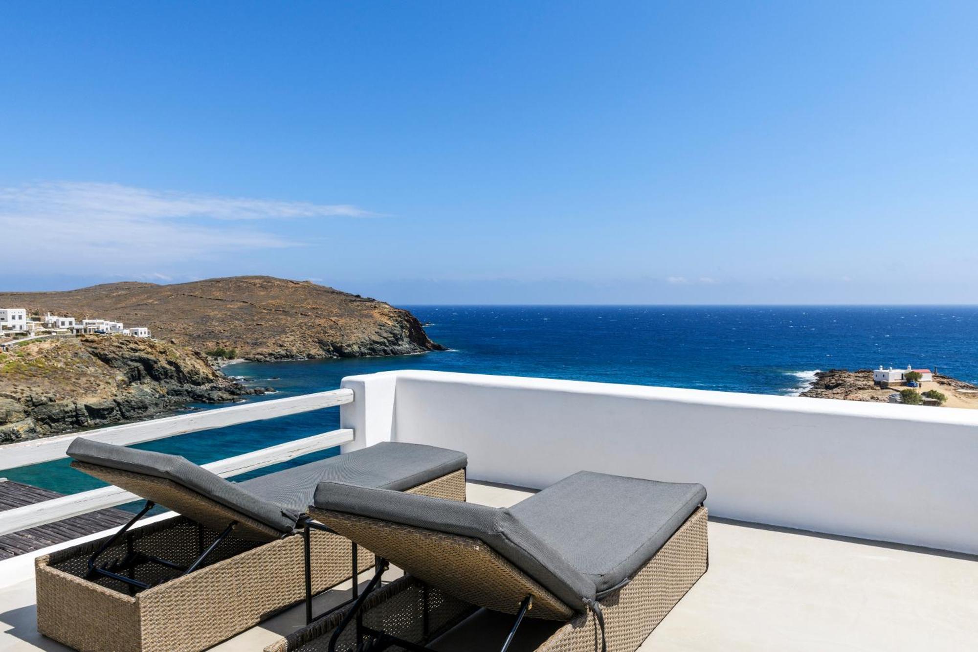 Mykonos Residence Villas & Suites Merchia Beach Eksteriør billede