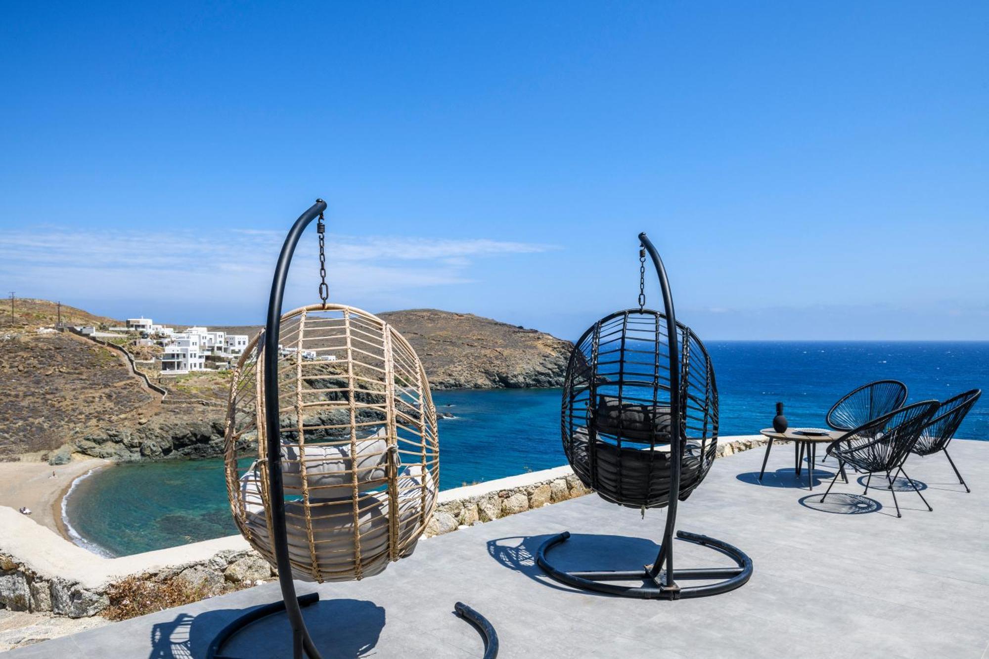 Mykonos Residence Villas & Suites Merchia Beach Eksteriør billede