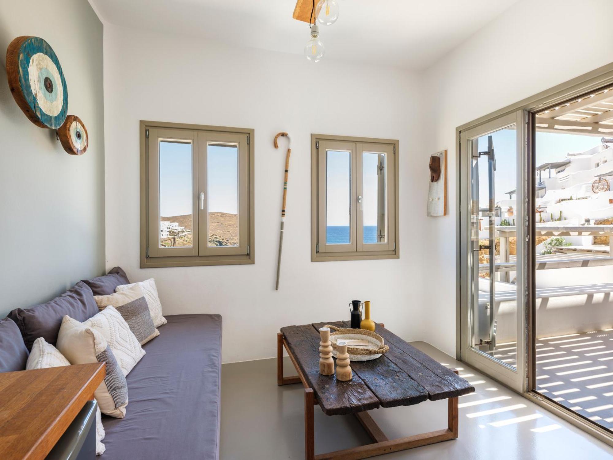 Mykonos Residence Villas & Suites Merchia Beach Eksteriør billede