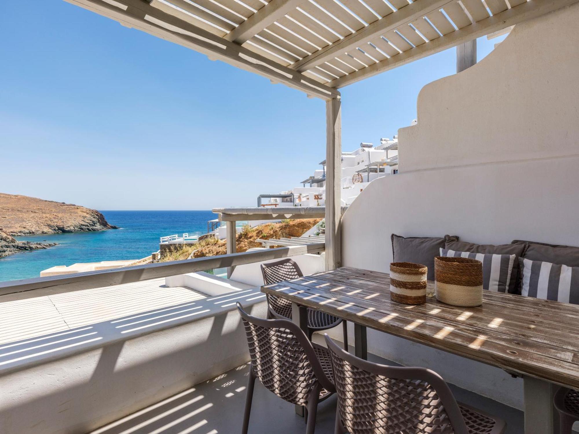 Mykonos Residence Villas & Suites Merchia Beach Eksteriør billede