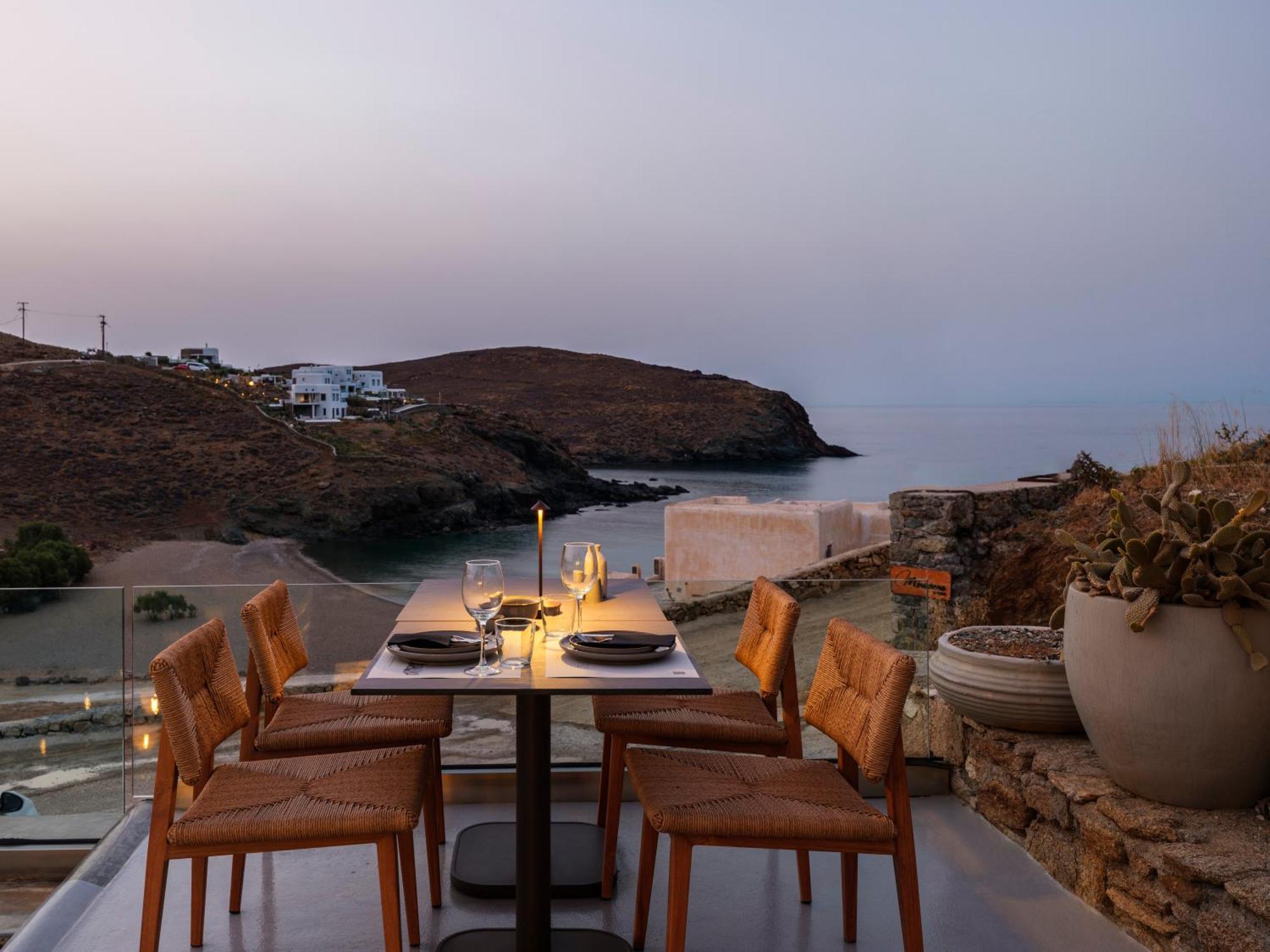 Mykonos Residence Villas & Suites Merchia Beach Eksteriør billede