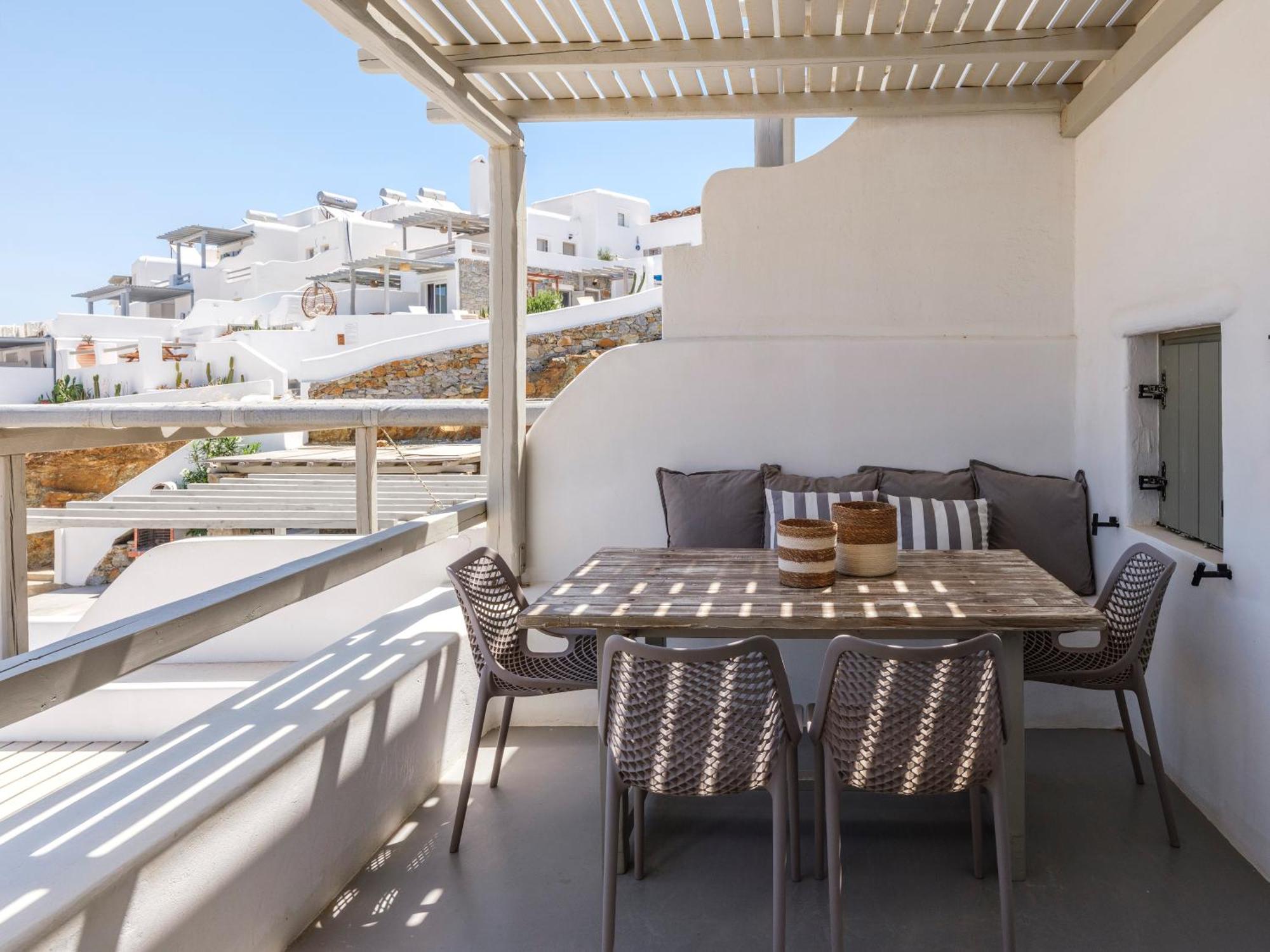 Mykonos Residence Villas & Suites Merchia Beach Eksteriør billede
